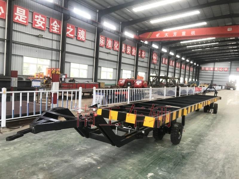 10吨骨架安博体育·ANBO(中国)官方网站 双牵引集装箱用全挂车