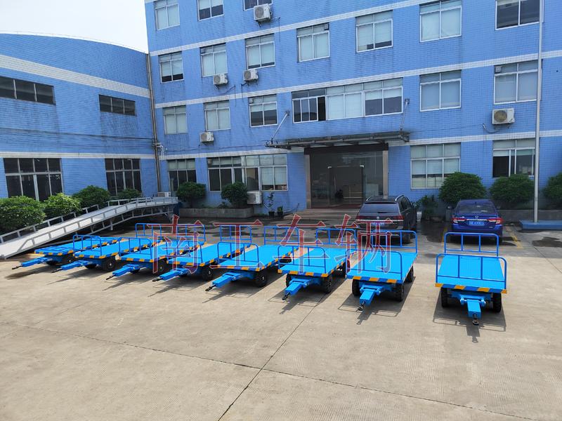 3吨无动力牵引安博体育·ANBO(中国)官方网站组前后可拆护栏