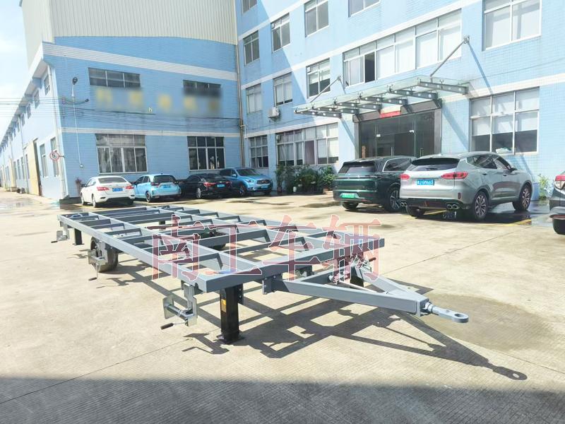 7吨骨架式ATV安博体育·ANBO(中国)官方网站 2轮灰色工具拖车